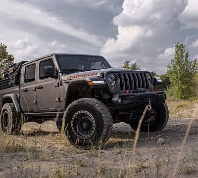 Фото дисков Black Rhino ABRAMS на Jeep Gladiator II (JT)