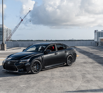 Фото дисков Vossen HF-7 на Lexus GS IV