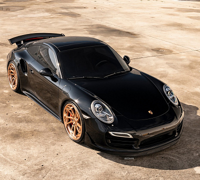 Фото дисков Strasse Wheels SB1 Deep Concave FS на Porsche 911 VII