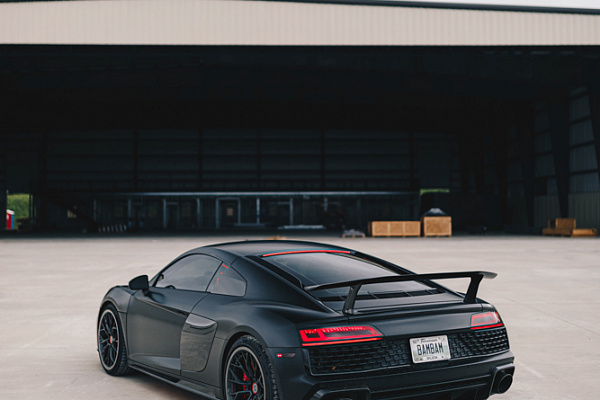 Фото дисков Brixton Forged PF10 Черный сатин на Audi R8 (4S)