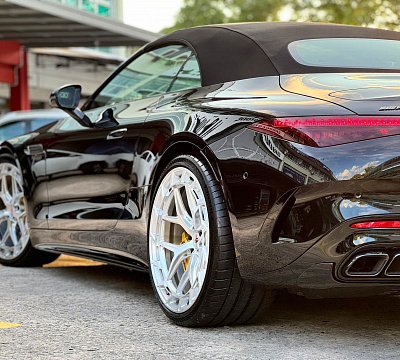 Фото дисков Vossen LC3-01T на Mercedes-Benz SL (R232)
