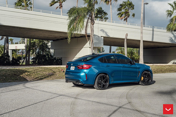 Фото дисков Vossen HF-1 Глянцевый темный лак на BMW X6/X6 M (F16/F86)