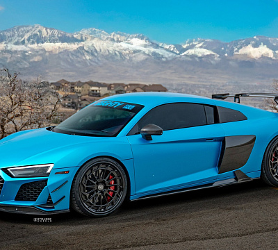 Фото дисков Strasse Wheels SV15FF Deep Concave FS на Audi R8 (4S)