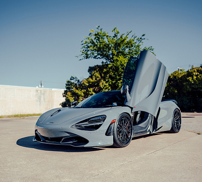 Фото дисков Strasse Wheels SV10M Deep Concave FS на McLaren 720S