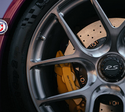 Фото дисков HRE R101 Lightweight на Porsche 911 VII