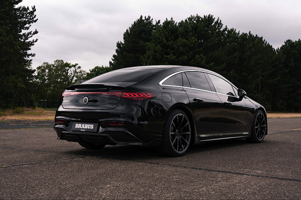 Фото дисков BRABUS Monoblock Z (Platinum Edition) Черный глянец на Mercedes-Benz EQS