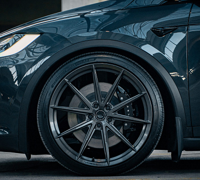 Фото дисков Vossen HFX-2 (5-Lug) на Tesla Model X