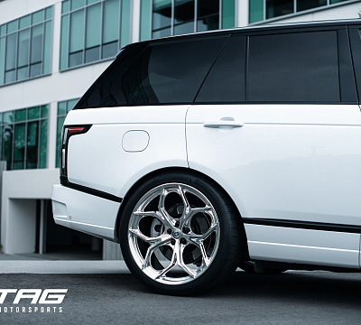 Фото дисков HRE P111SC на Land Rover Range Rover IV