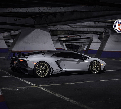 Фото дисков HRE P204 на Lamborghini Aventador