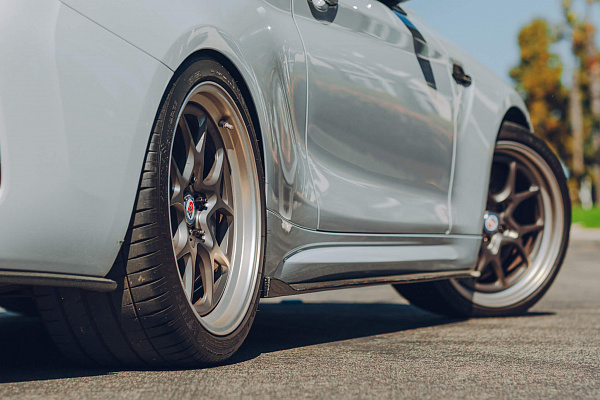 Фото дисков HRE 521 Сатиновая бронза на BMW 2/M2 (F22/F87)