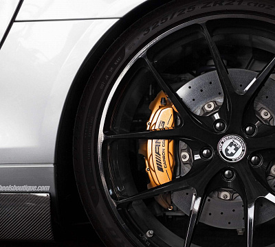 Фото дисков HRE P101 на Mercedes-Benz SLS AMG