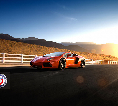 Фото дисков HRE P101 на Lamborghini Aventador
