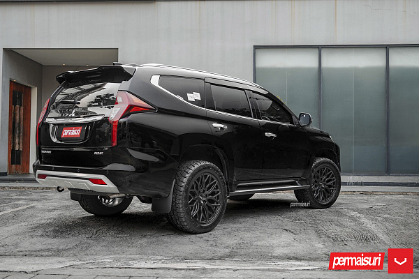 Фото дисков Vossen HF6-3 Черный сатин на Mitsubishi Pajero Sport III