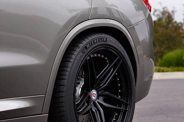 Фото дисков HRE S107SC Черный сатин на BMW X3/X3 M (G01/F97)
