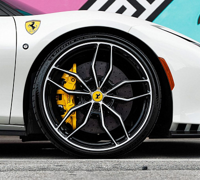Фото дисков Anrky AN11 на Ferrari F8