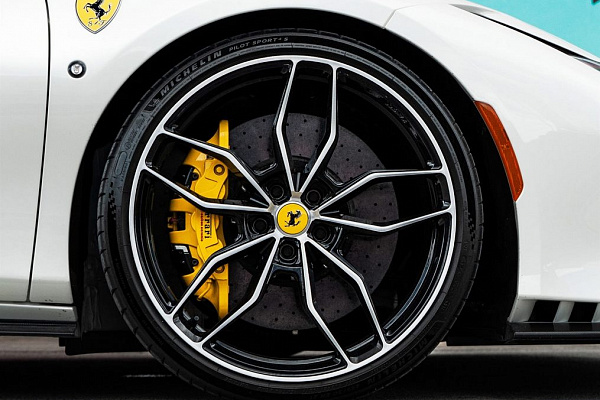 Фото дисков Anrky AN11 Алмазная проточка на Ferrari F8