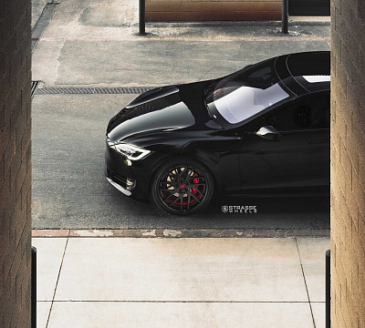 Фото дисков Strasse Wheels SM7T Deep Concave на Tesla Model S