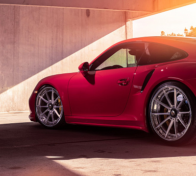 Фото дисков Anrky AN38 на Porsche 911 VII