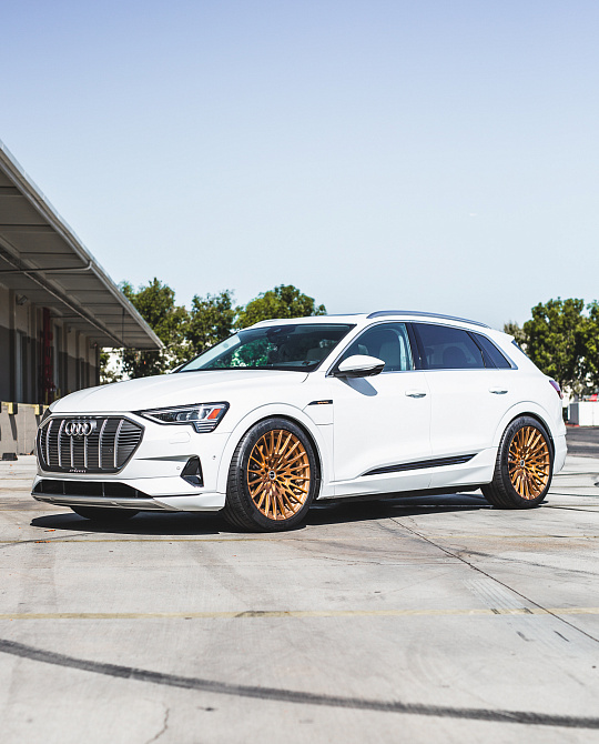 Фото дисков HS1 Сатиновая медь на Audi E-tron