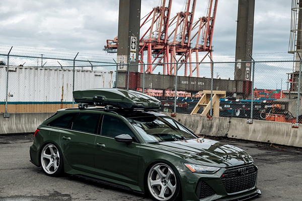 Фото дисков Brixton Forged TR06 Серебро на Audi A/RS 6 (C8)