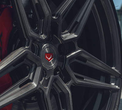 Фото дисков Vossen EVO-1R на Acura NSX II