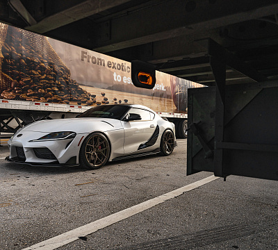 Фото дисков Vossen HF-5 на Toyota Supra A90