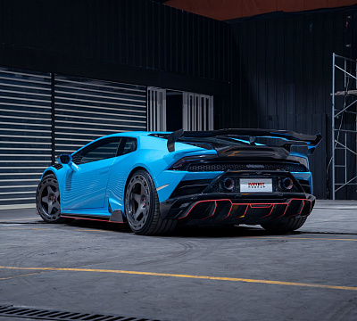 Фото дисков Brixton Forged TR04 на Lamborghini Huracan
