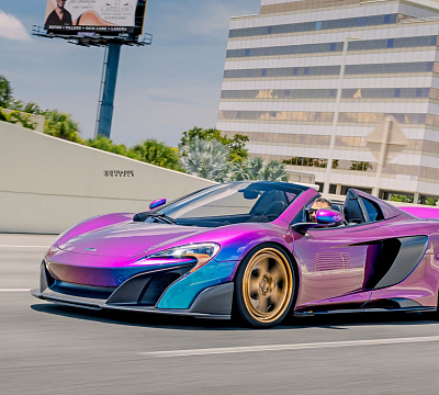 Фото дисков Strasse Wheels SV5 Deep Concave Duoblock на McLaren 650S