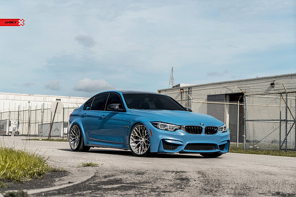 Фото дисков Anrky AN10 Алмазная проточка на BMW 3/M3 (F3x/F80)