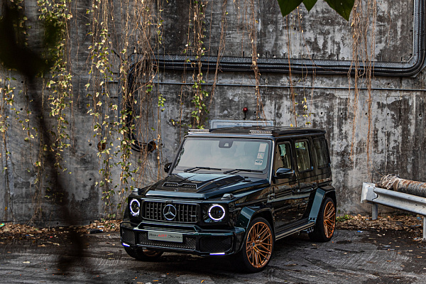 Фото дисков Brixton Forged VL4 Глянцевая медь на Mercedes-Benz G-Class III