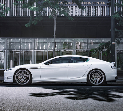 Фото дисков Brixton Forged VL4 на Aston Martin Rapide 2