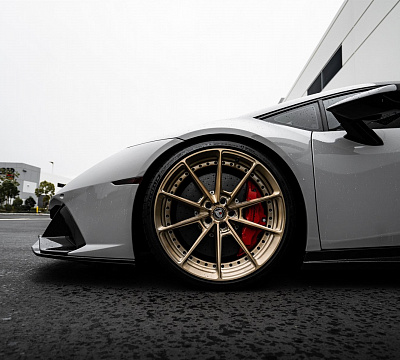 Фото дисков Anrky AN28 на Lamborghini Huracan