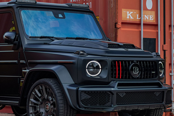 Фото дисков Brixton Forged LX03 Сатиновый темный лак на Mercedes-Benz G-Class III