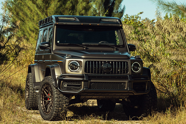 Фото дисков Vossen LC3-01T Сатиновая темная бронза на Mercedes-Benz G-Class III