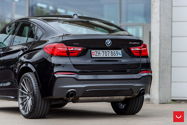 Фото дисков Vossen VFS-2 Глянцевый графит на BMW X4 (F26)