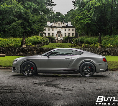 Фото дисков Vossen HF-1 на Bentley Continental GT II