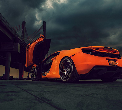 Фото дисков Anrky S3-X3 на McLaren 12C