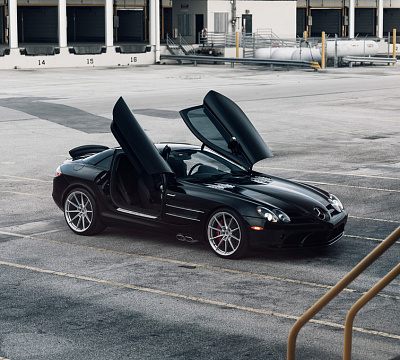 Фото дисков Anrky AN18 на Mercedes-Benz SLR McLaren