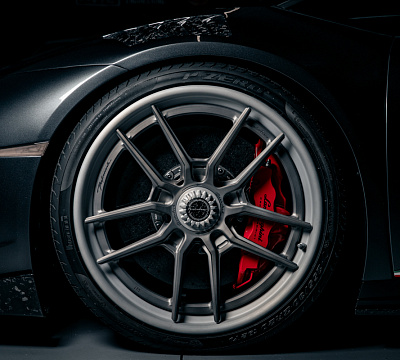 Фото дисков Brixton Forged VL1 на Lamborghini Huracan