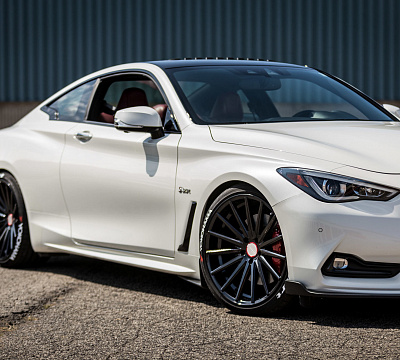 Фото дисков Vossen VFS-2 на Infiniti Q60 II