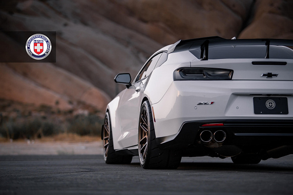 Фото дисков HRE RC104 Сатиновая бронза на Chevrolet Camaro VI