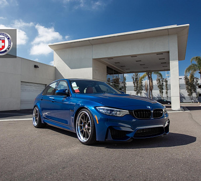Фото дисков HRE C103 на BMW 3/M3 (F3x/F80)