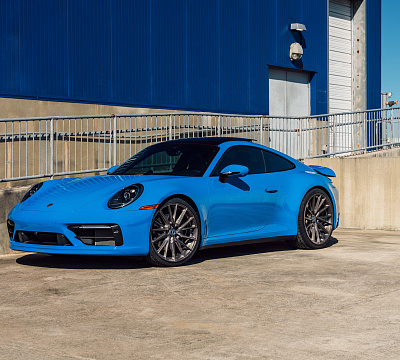 Фото дисков Vossen HF-4T на Porsche 911 VIII