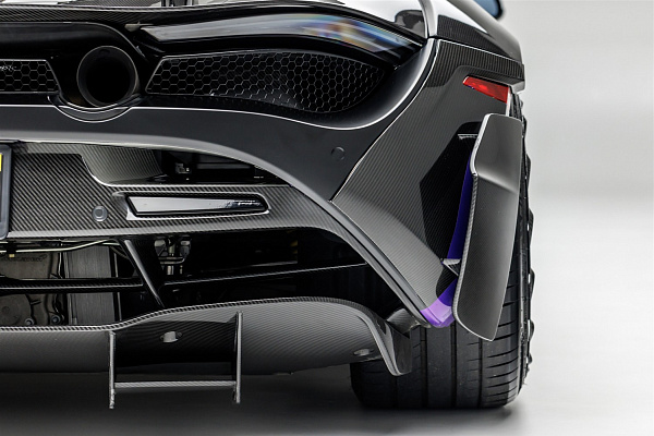 Фото дисков Brixton Forged R11-R Aerotech Черный сатин на McLaren 720S