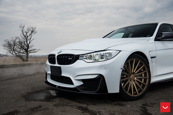 Фото дисков Vossen VFS-2 Сатиновая бронза на BMW 3/M3 (F3x/F80)