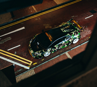 Фото дисков Brixton Forged TR05 AERO1 на Lamborghini Huracan