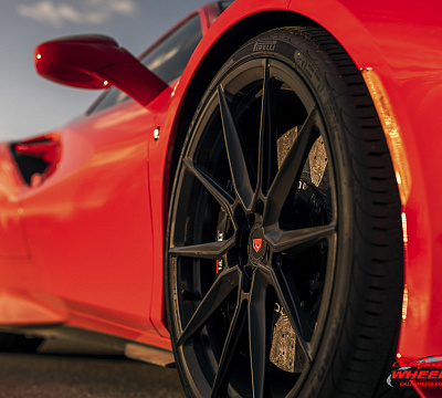 Фото дисков Vossen EVO-2 на Ferrari F8
