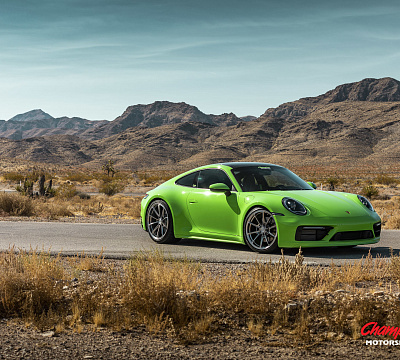 Фото дисков Vossen RS92 на Porsche 911 VIII
