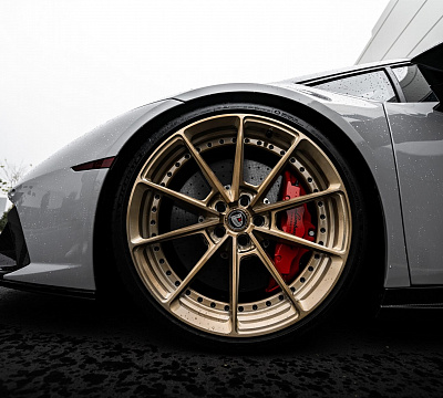 Фото дисков Anrky AN28 на Lamborghini Huracan
