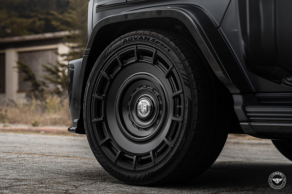 Фото дисков Vossen UV-7 Черный сатин на Mercedes-Benz G-Class III